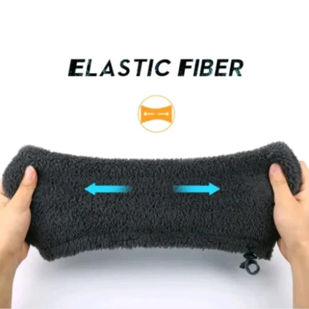 Winter Fleece Neck Warmer Gaiter Half Face Mask Men Women Windproof Ski Bandana